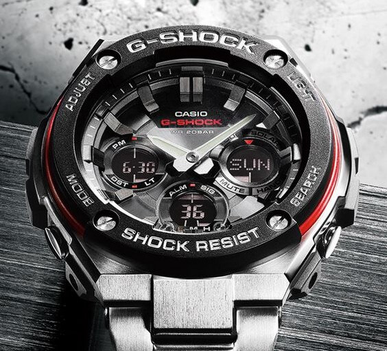 new g shock steel