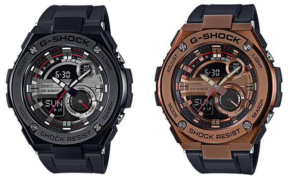 G-Shock G-STEEL GST-200CP and GST-210B Watches
