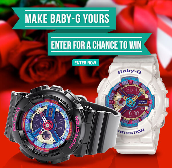 Baby-G Valetine's Day Sweepstakes
