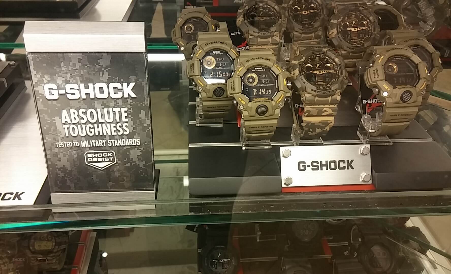 military style g shock