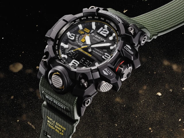 Casio G-Shock Mudmaster GWG-1000: Mud-resistant with Triple