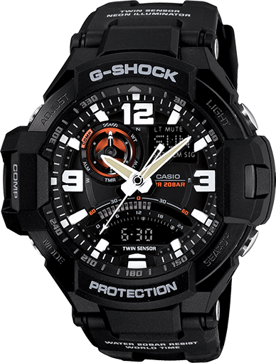 g shock that tells temperature