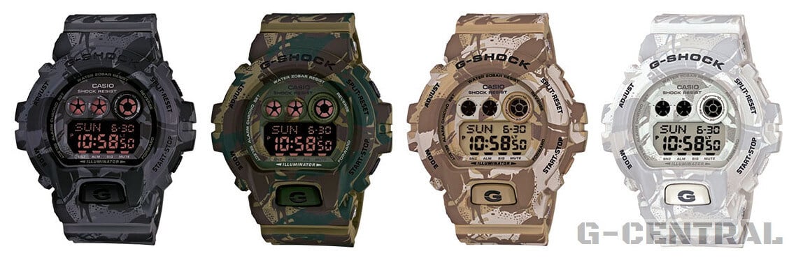 G-Shock GD-X6900MC Camouflage Series