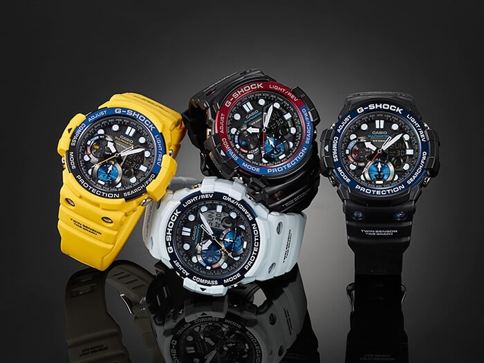 G-Shock Gulfmaster GN-1000 with Twin Sensor: All Models – G-Central G
