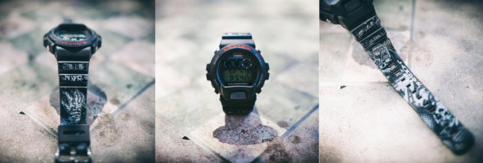 G-Shock x L'Amour DW6900-1VLS 20th anniversary collaboration watch