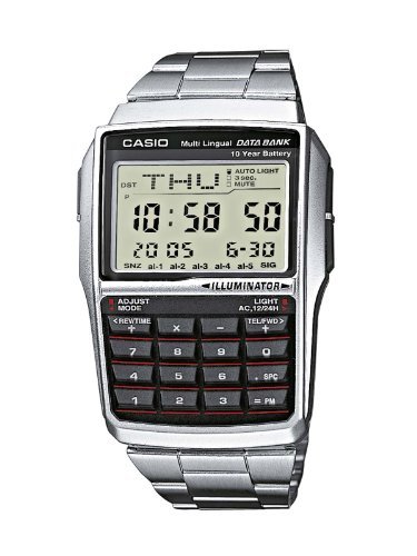 casio water resistant calculator watch