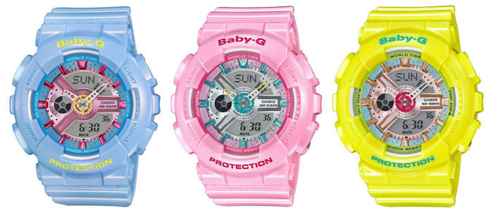 Baby-G BA-110CA-2A BA-110CA-4A BA-110CA-9A