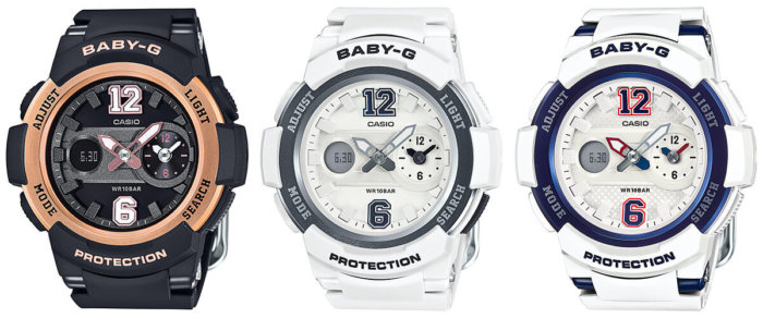 Baby-G BGA-210-1B BGA-210-7B1 BGA-210-7B2