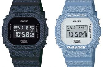 G-Shock DW-5600DC-1 and DW-5600DC-2 Denim Color Series