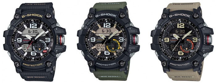 G-Shock Mudmaster GG-1000 GG-1000-1A GG-1000-1A3 GG-1000-1A5