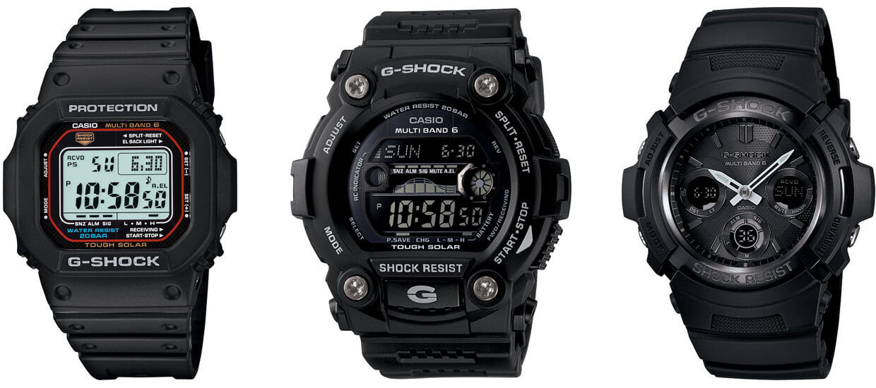 casio g shock collection