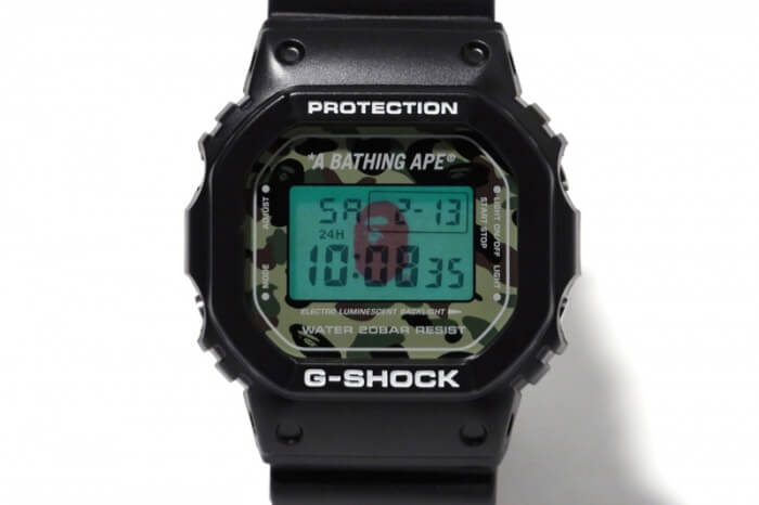 BAPE CAMO G-Shock Face