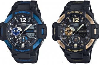 G-Shock Gravitymaster GA-1100-2B and GA-1100-9G