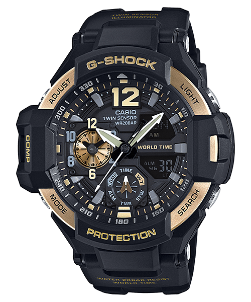 Gold G-Shock GA-1100-9G Gravitymaster