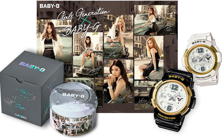 casio baby g snsd limited edition