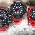 G-Shock Rescue Red Master of G Land Sea Air Watches