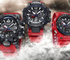 G-Shock Rescue Red Master of G Land Sea Air Watches