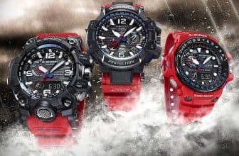 G-Shock Rescue Red Master of G Land Sea Air Watches