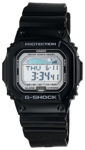 Black G-Shock GLX5600-1 Tide and Moon Surfing Watch