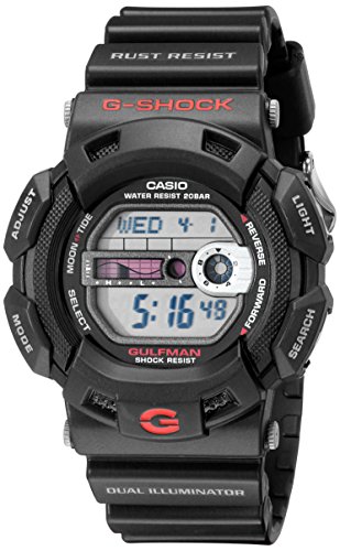 The Fishing Show' G-Shock TIDE, Black - AFN Fishing & Outdoors