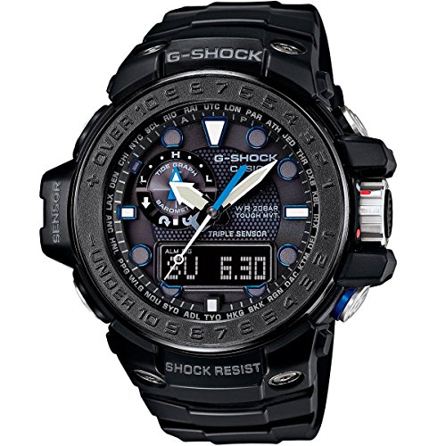 G-Shock GWN-1000 Gulfmaster with Tide Chart and Moon Data