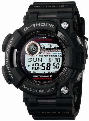 G-Shock Frogman GWF-1000 with Tide Graph and Moon Phase Graph