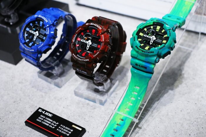 G-Shock GAX-100MA-2A GAX-100MB-3A GAX-100MB-4A