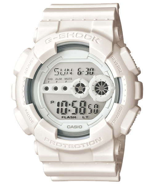 White G-Shock GD100WW-7