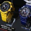 GWN-1000H-2A and Yellow GWN-1000H-9A G-Shock Gulfmaster