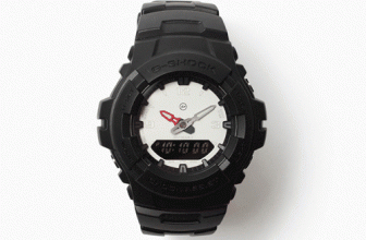 The Pool Aoyama x G-Shock G-100-1BMJF Whiteface Watch