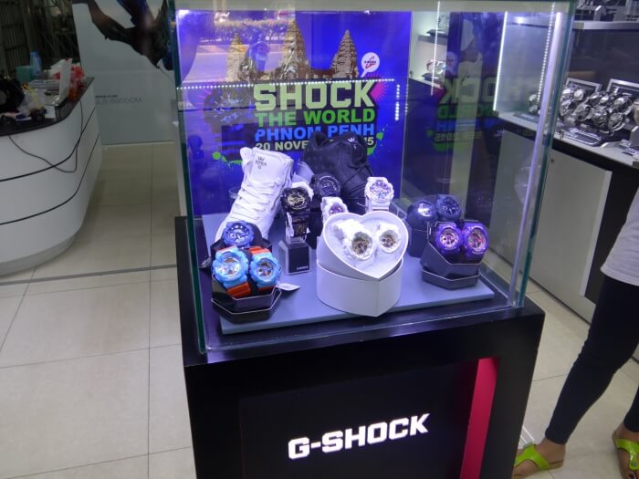 G-Shock Shock The World Phnom Penh Cambodia