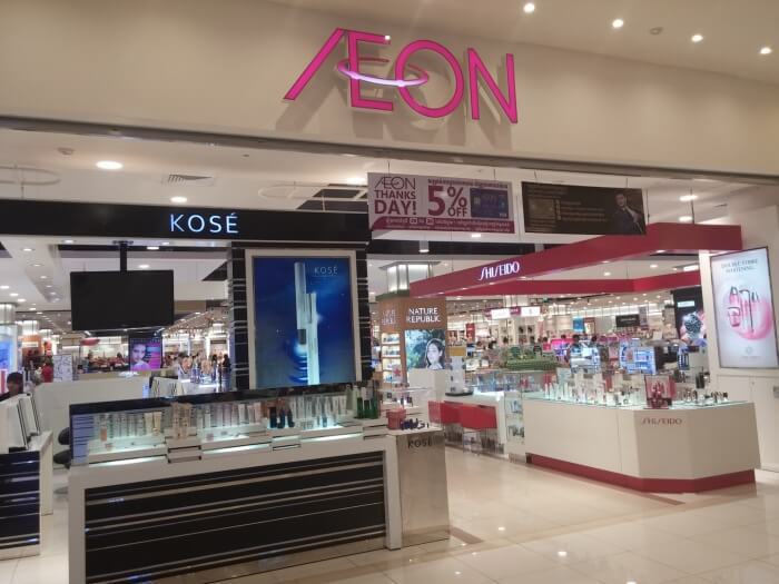 Aeon Mall Department Store in Phnom Penh