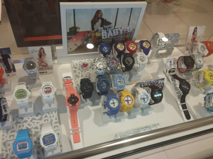 Casio Baby-G at Aeon Mall Phnom Penh