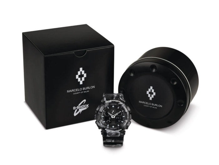 G-Shock x Marcelo Burlon County of Milan 2016  GA100MRB-1A Watch