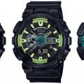 G-Shock Sporty Illumi Series GA100LY-1A GA110LY-1A GA400LY-1A