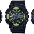 G-Shock Sporty Illumi Series GA100LY-1A GA110LY-1A GA400LY-1A