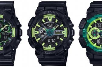 G-Shock Sporty Illumi Series GA100LY-1A GA110LY-1A GA400LY-1A