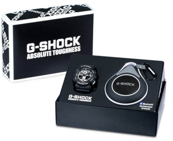 G-Shock GA100BW-1ABT Box Set