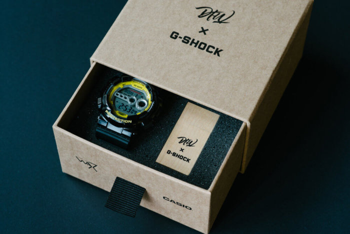 Darker Than Wax DTW x G-Shock GD-100 Box and USB Drive