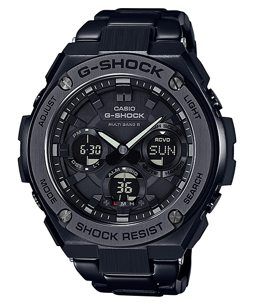 G-Shock G-STEEL GST-W100G-1BJF and GST-W110BD-1BJF