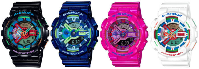 G-Schock GA-110MC-1AJF GA-110MC-2AJF GA-110MC-4AJF A-110MC-7