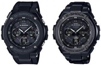 G-Shock G-STEEL GST-S100G-1B and GST-S110BD-1B