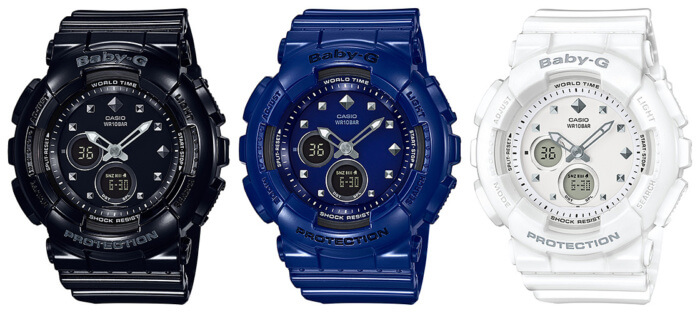 Casio Baby-G BA-125-1A BA-125-2A BA-125-7A