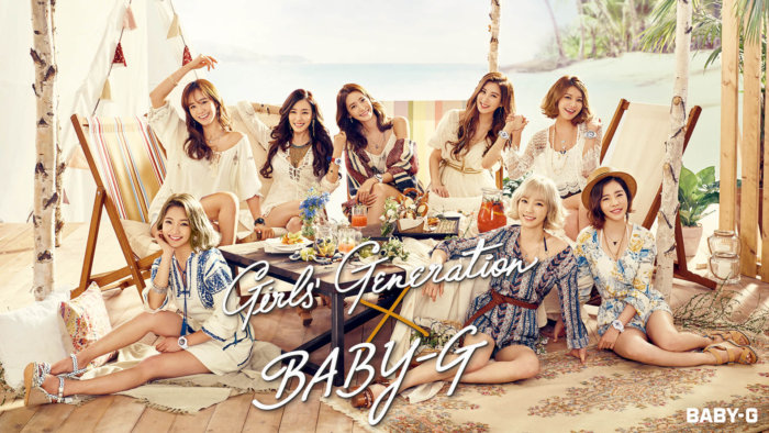 Girls Generation Casio Baby-G Summer 2016 Wallpaper