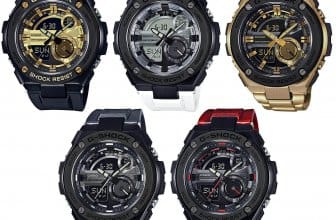 G-Shock G-STEEL GST-210B-1A9 GST-210B-7A GST-210GD-1A GST-210M-1A GST-210M-4A