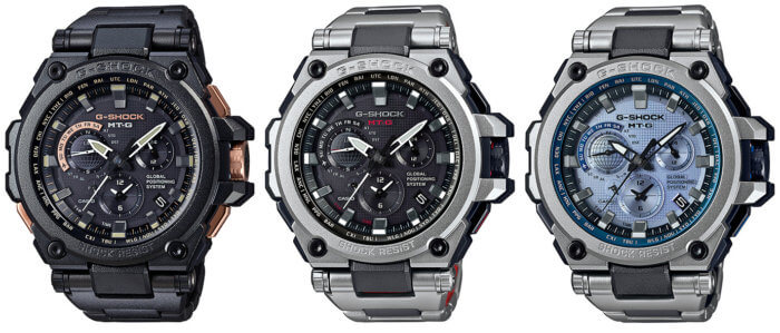 G-Shock MTG-G1000RB-1AJF MTG-G1000RS-1AJF MTG-G1000RS-2AJ