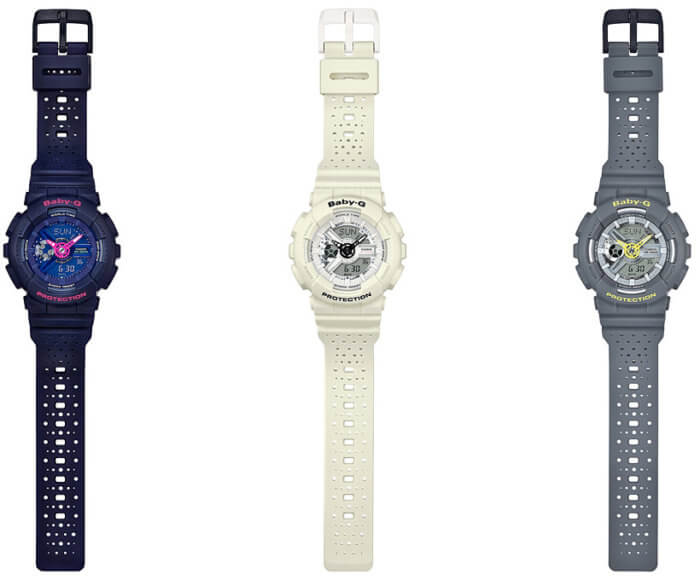 Casio Baby-G BA-110PP Punching Pattern Bands