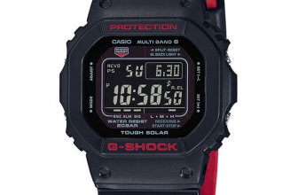 G-Shock GW-5000HR-1JF Black & Red Series