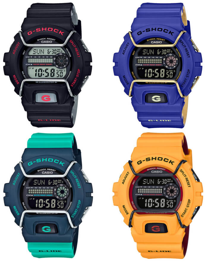 G-Shock G-LIDE GLS-6900 GLS-6900-1JF GLS-6900-2JF GLS-6900-2AJF GLS-6900-9JF