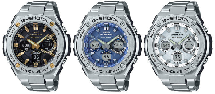 G-Shock G-STEEL GST-W110D-1A9JF GST-W110D-2AJF GST-W110D-7AJF